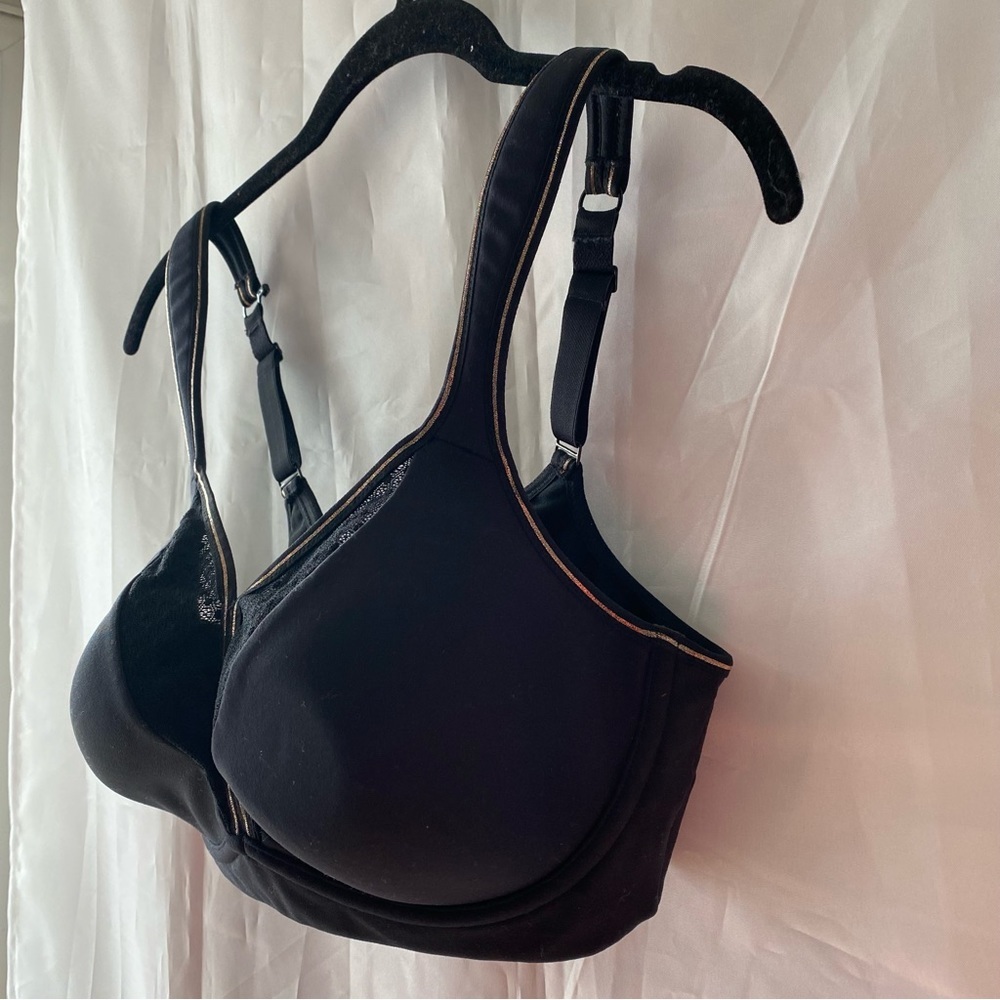 NWOT Simone Perele bra harmony sport underwire black SZ 42C EUR SZ 80D - Picture 3 of 14